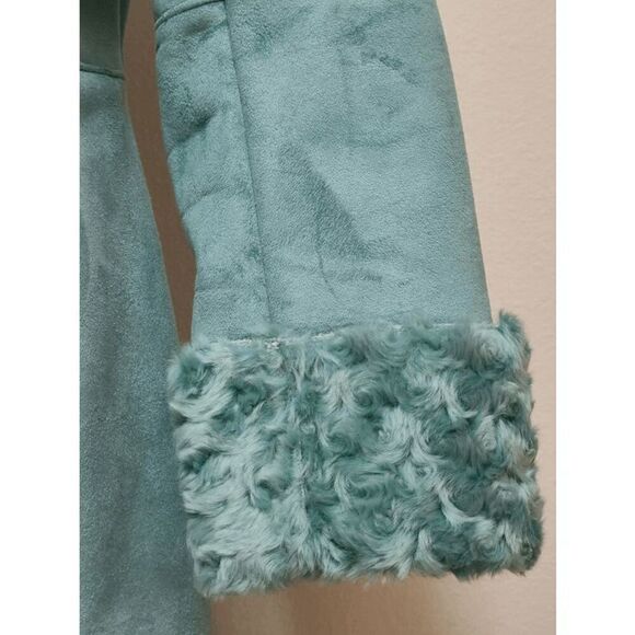 Women's Blue Coat - Picture 13 of 16